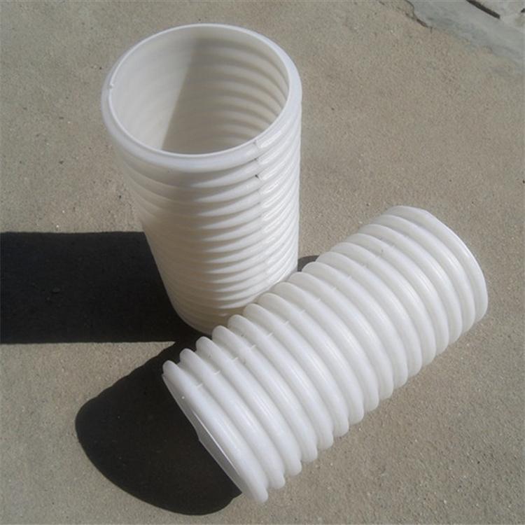 200PVC双壁波纹管厂家 路基透水pvc波纹管