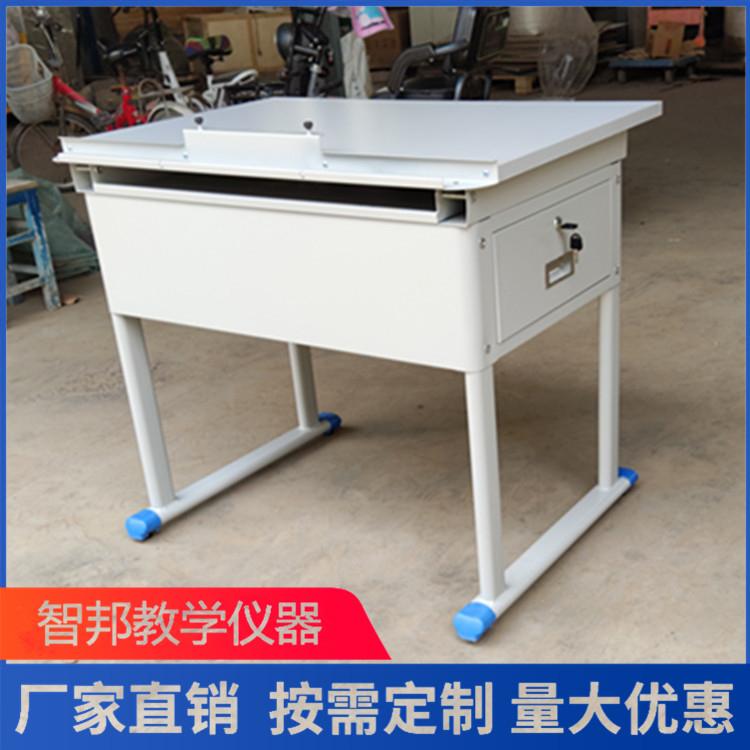 爆款电脑桌画画桌笔记本桌美术桌可倾斜升降桌移动折叠加高床边桌