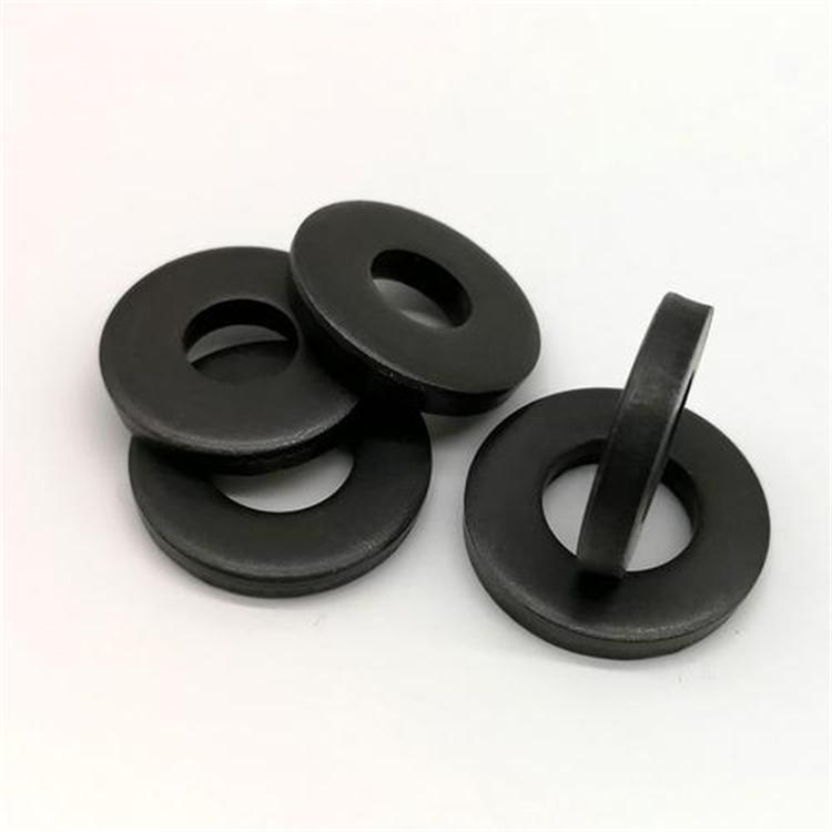 高强度平垫片 发黑垫圈 现货供应 可定制异型垫片