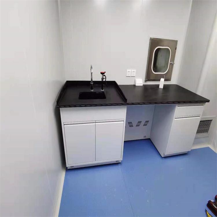 定制钢木实验室转角台 转角实验台 转角台 钢木实验台