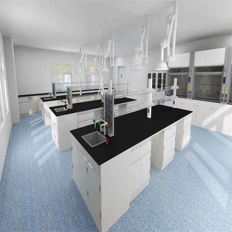 多种实验室工作台 全钢边台操作台 化验室中央台 化学试验桌子 钢木实验台 支持各项定制