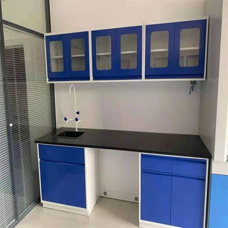 PP实验台 钢木边台 不锈钢实验室工作台 全钢中央试验台