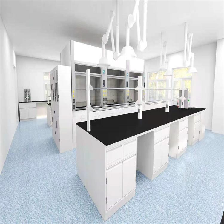 厂家定制实验室实验台 钢木实验台 耐腐蚀全钢试验台送货安装