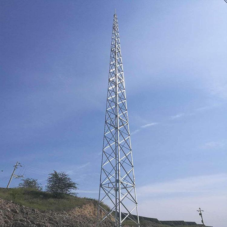 60米三角避雷塔 山区避雷塔 三角圆钢避雷塔 全系列
