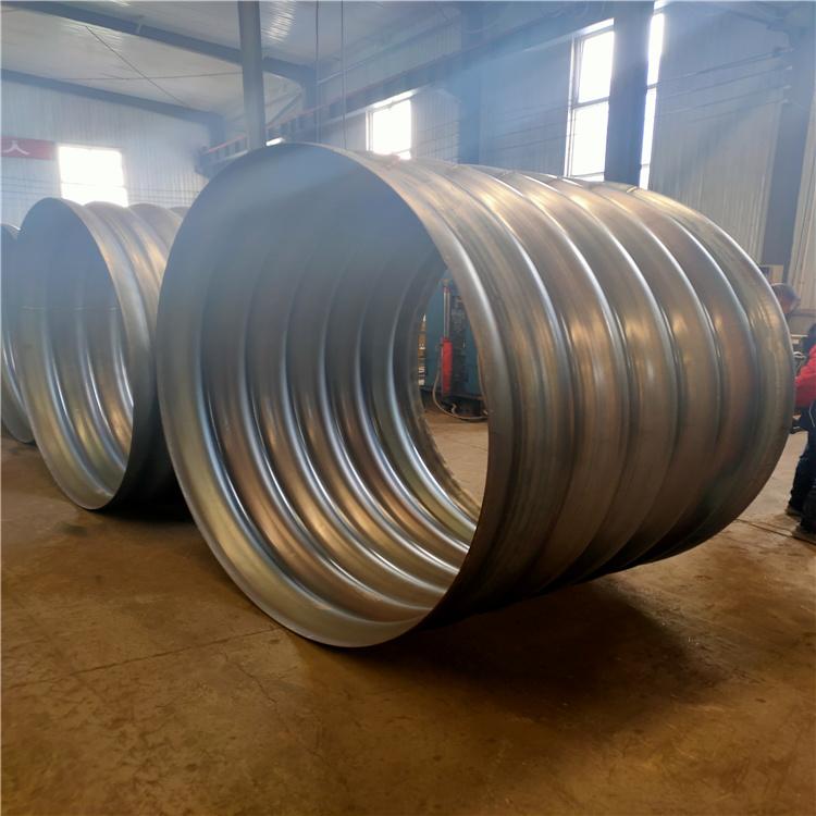 金属波纹板_钢制金属波纹涵管生产尺寸标准