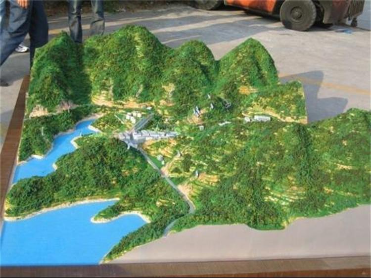 定做沙盘模型地形单体