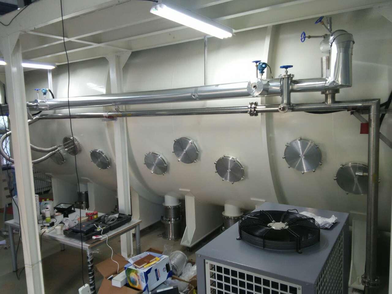 中科院高能物量研究所高真空多层绝热低温液氮管道