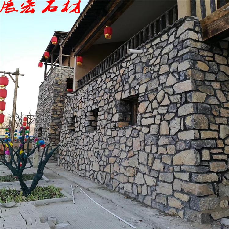 垒墙石 毛石 片石 护坡石 碎拼石 砌墙石 案例品鉴