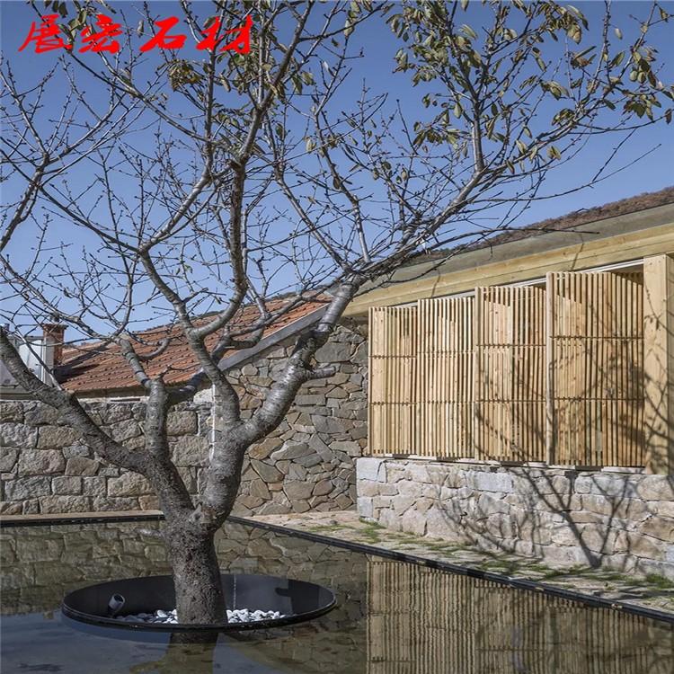 垒墙石 毛石 片石 护坡石 碎拼石 砌墙石 案例品鉴