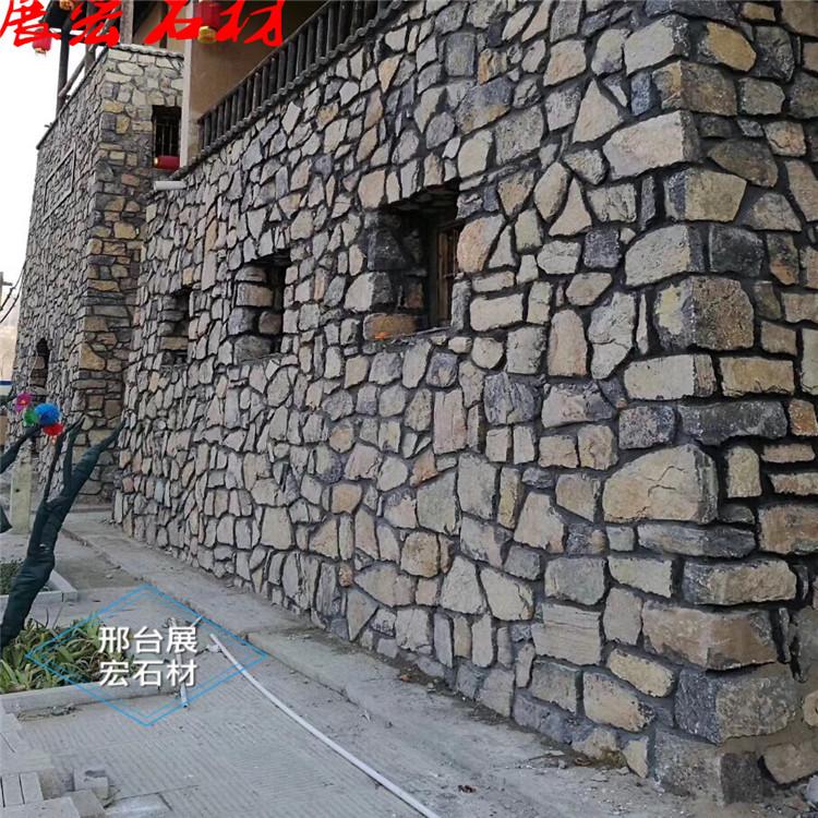 垒墙石 毛石 片石 护坡石 碎拼石 砌墙石 案例品鉴