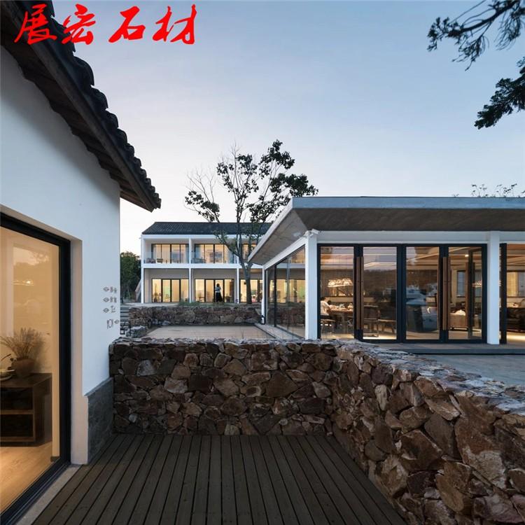 垒墙石 毛石 片石 护坡石 碎拼石 砌墙石 案例品鉴