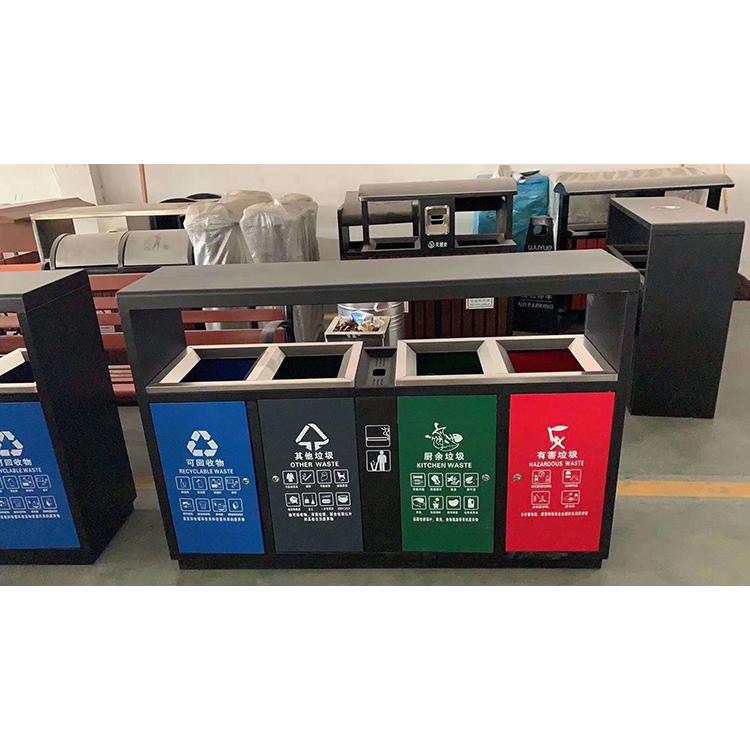环保垃圾桶 厂家供应环卫垃圾箱  垃圾桶户外垃圾分类 卓一环卫