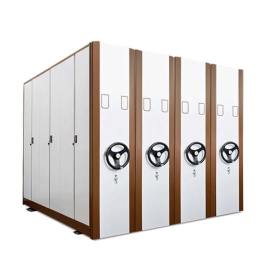 全封闭式手动密集柜 智能密集文件柜 档案密集柜生产批发厂家