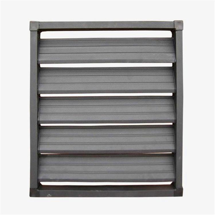 铝合金防雨百叶窗 防雨通风百叶窗 可调节通风开启方便