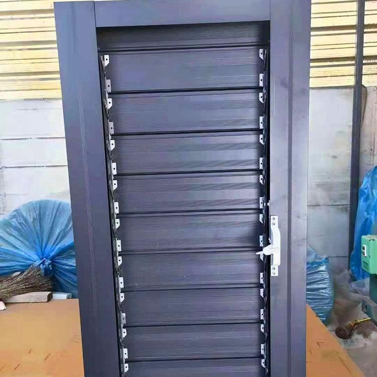 铝合金外墙防雨百叶窗 加厚材质铝合金百叶窗 百叶窗定制批发