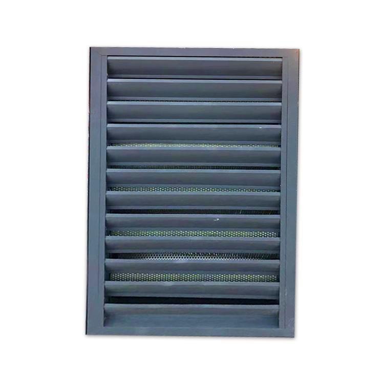 铝合金防雨百叶窗 防雨百叶窗 铝合金百叶窗供应