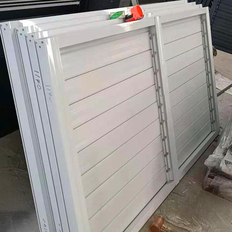 铝合金外墙防雨百叶窗 加厚材质铝合金百叶窗 百叶窗定制批发