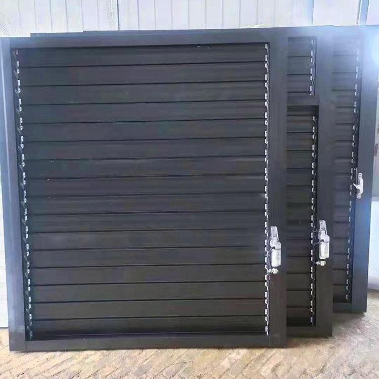 铝合金防雨百叶窗 防雨百叶窗 铝合金百叶窗供应