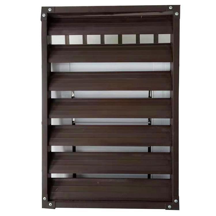 铝合金防水百叶窗 装饰百叶窗 铝合金百叶窗供应