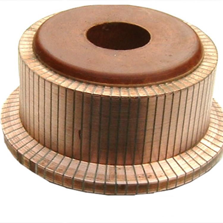 供应定制高压电机用换向器 铜头 直流电机用换向器