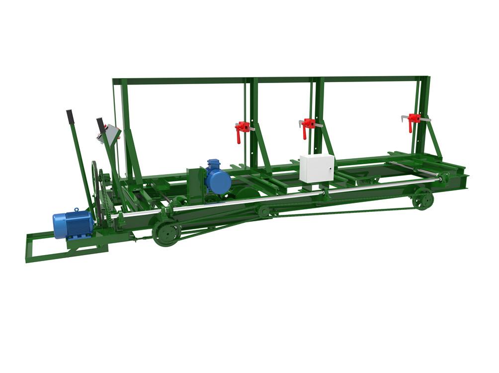 中林全自动导轨钢带锯机跑车厂家直销现货供应