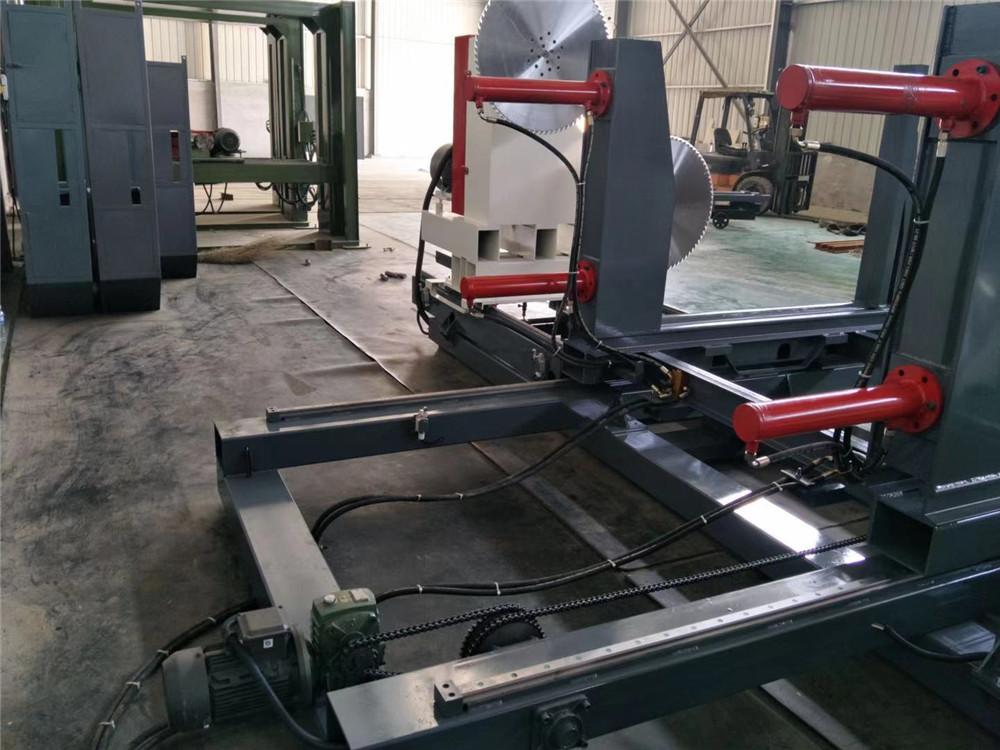 中林机械全自动液压双面齐边锯厂家直销现货供应
