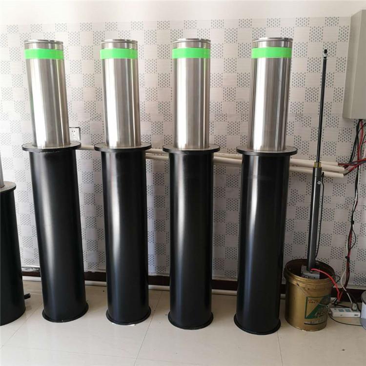 黔东自动升降地桩加工定制 智铭 豪华电动伸缩门加工定制