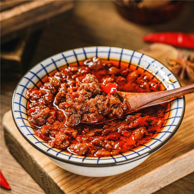 香辣牛肉酱 散桶装红油辣椒酱火锅烤肉蘸酱 可试吃