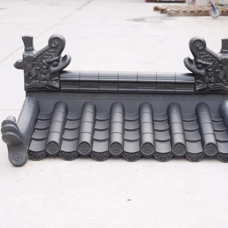 pvc塑料一体瓦 树脂仿古一体瓦 欢迎选购