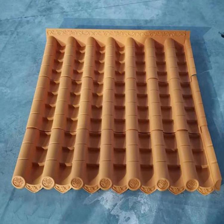 仿古建筑围墙瓦 屋顶仿古防腐瓦 报价优惠