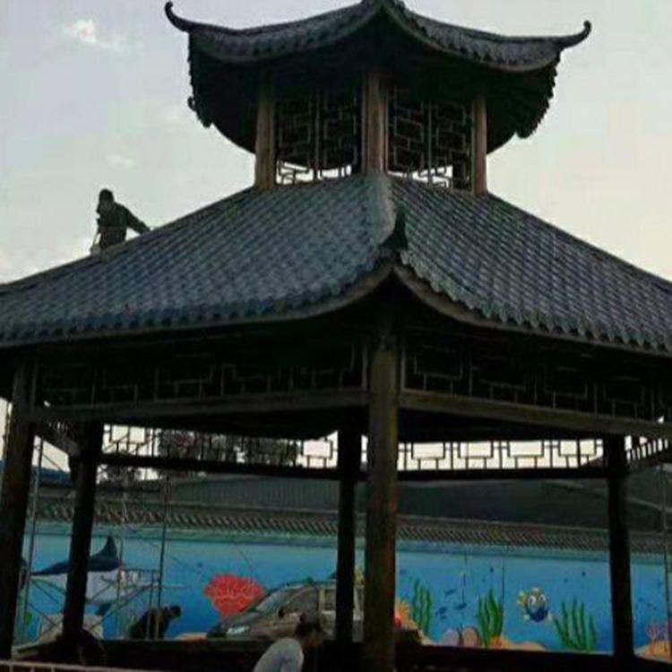 一体仿古瓦 树脂仿古一体瓦 价格出售