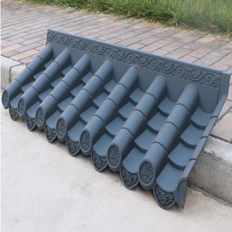 一体仿古瓦 树脂仿古一体瓦 价格出售