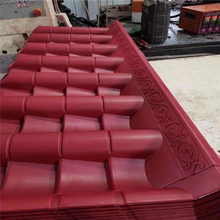 仿古建筑围墙瓦 屋顶仿古防腐瓦 报价优惠