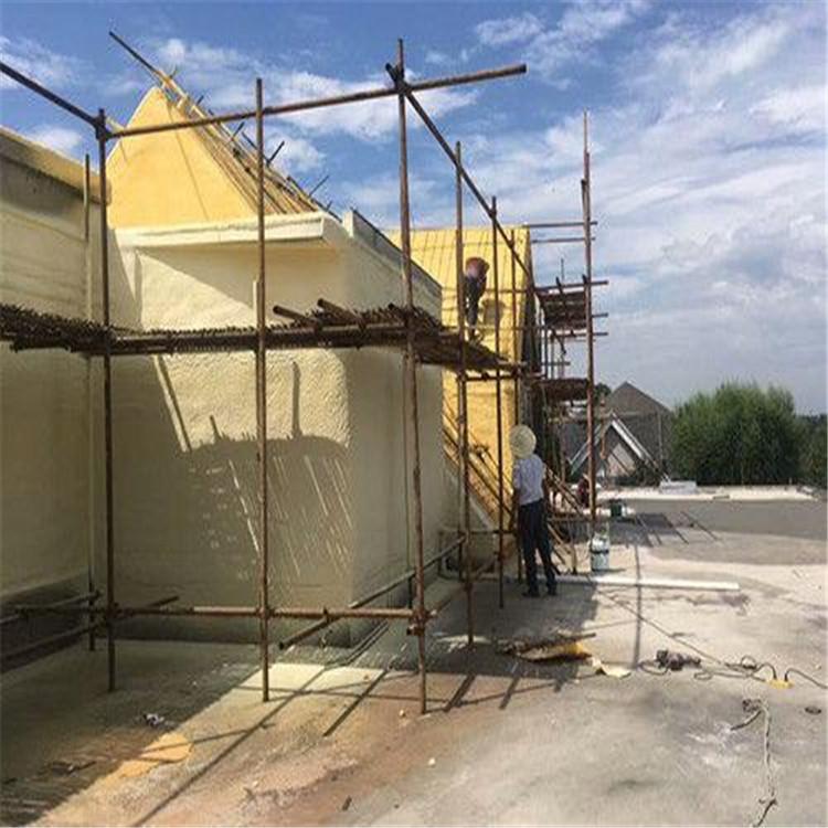 生产提供聚氨酯保温工程 聚氨酯喷涂带料施工 