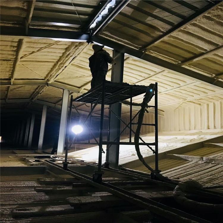 专业聚氨酯喷涂施工队承揽聚氨酯喷涂保温工程 集装箱聚氨酯喷涂施工