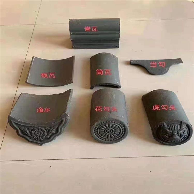 围墙装饰瓦 古建墙头青瓦 建筑围墙瓦