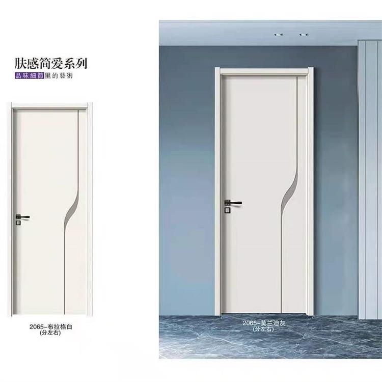 卧室门 全屋定制平开门 原木生态门 实木复合烤漆门