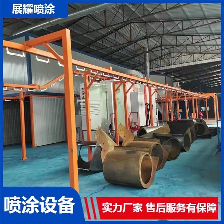 喷塑流水线价格 大型喷塑流水线价格 桥架喷塑流水线价格 丰原展耀涂装