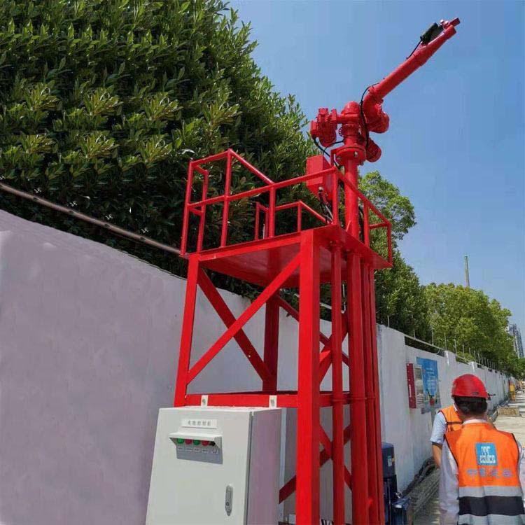 弘合 全自动智能降尘高塔 消防炮塔 高位灭火消防炮塔