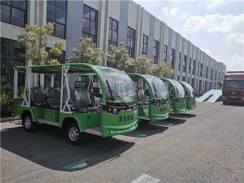 敞开式电动观光车，电瓶接待车，观光游览服务车