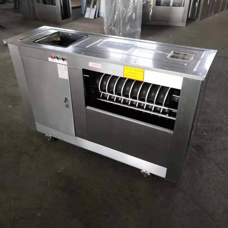 辉贝对锟式圆馒头机 不锈钢馒头机 商用馒头成型机