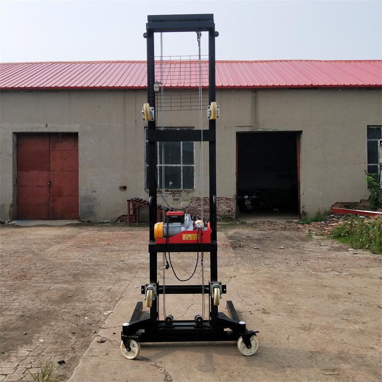 金庆机械电动升降机 小型工地上砖机 快速电动上砖机厂家