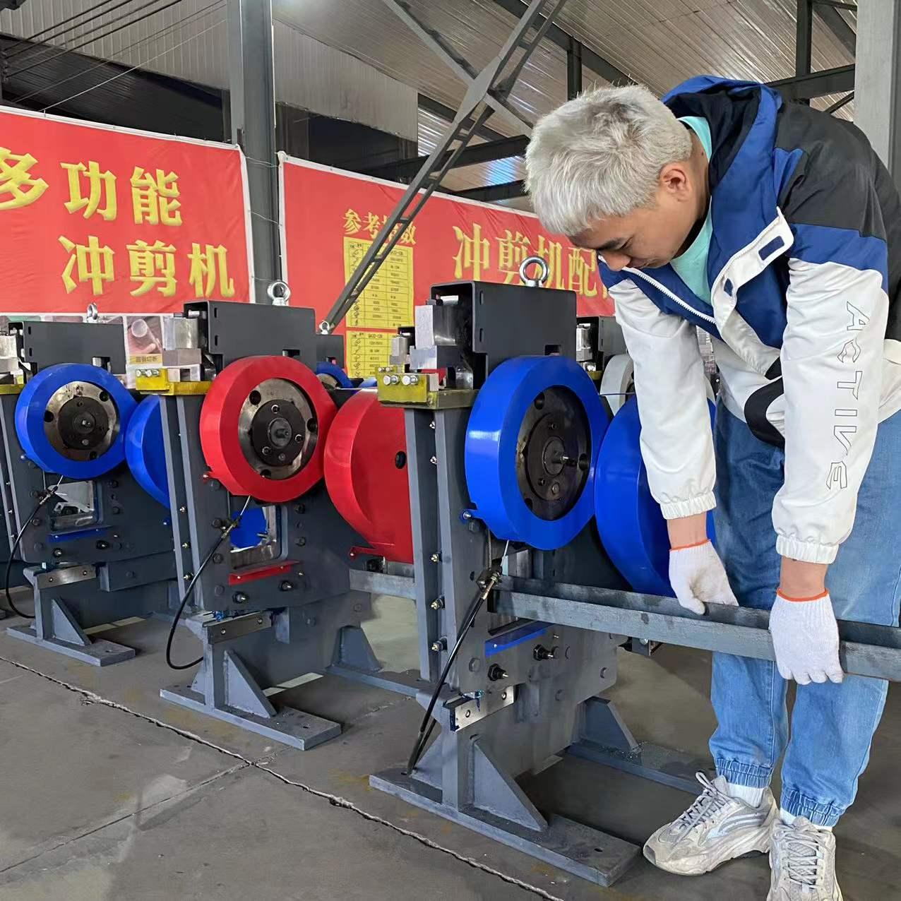  河北智冲提供槽钢三面冲孔切断冲剪机的咨询服务